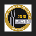 Craft Beer Award 2016 Platin